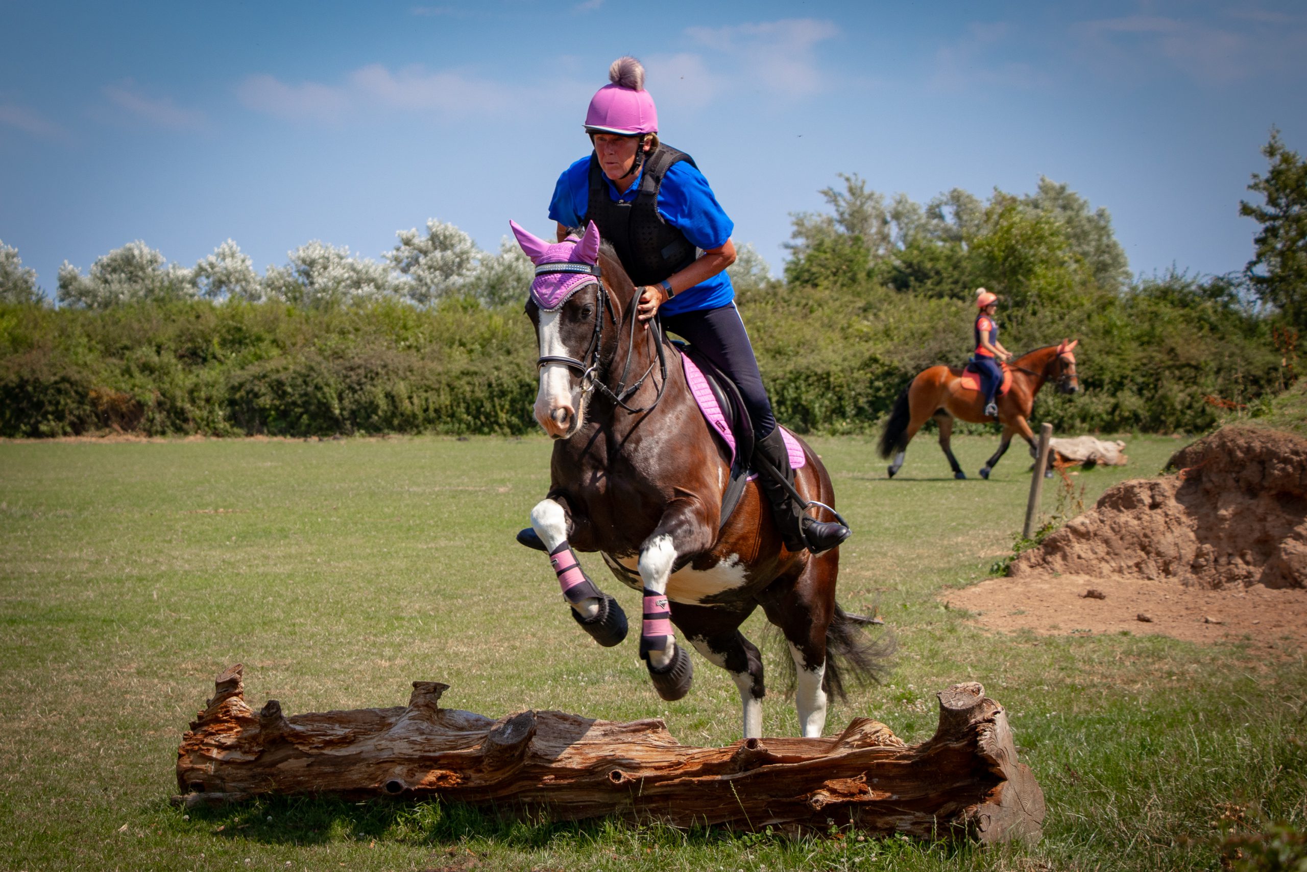 Jumping in the Field